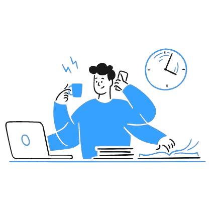 Pomodify productivity illustration